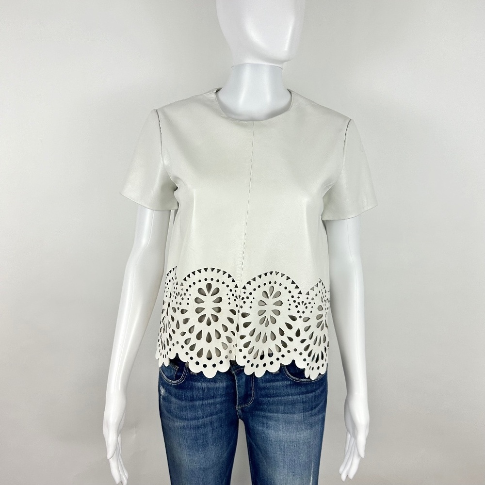 LOVER Leather Top - Picture 2 of 10